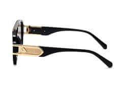 Camerazar Pánske polarizačné slnečné okuliare RETRO STYLE PILOTS, zlatý kovový rám, filter UV 400 cat 3, veľkosť šošoviek 47x55 mm