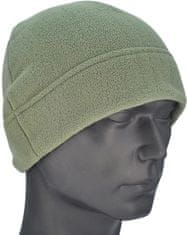 Camerazar Pánska fleecová zimná čiapka, zelená, univerzálna veľkosť, 100% polyester