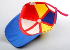 Camerazar Univerzálna dúhová baseballová čiapka s vrtuľou, 100% bavlna, obvod cca 50-55 cm