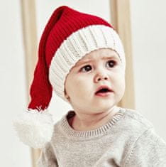 Camerazar Unisex detská čiapka Santa Hat, červená, akrylové vlákno, univerzálna veľkosť