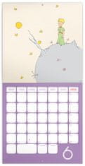 Notique Poznámkový kalendár Malý princ 2025, 30 x 30 cm