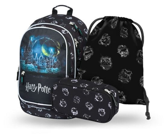 BAAGL 3 SET Core Harry Potter Bradavice: batoh, peračník, sáčok