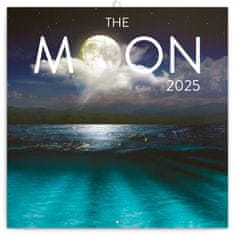 Notique Poznámkový kalendár Mesiac 2025, 30 x 30 cm