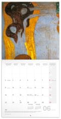 Notique Poznámkový kalendár Gustav Klimt 2025, 30 x 30 cm