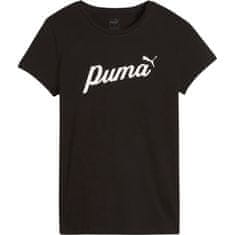 Puma Tričko čierna L Ess+script