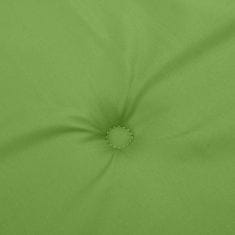 Vidaxl Vankúš na lehátko zelená melanž (75+105)x50x3 cm látka