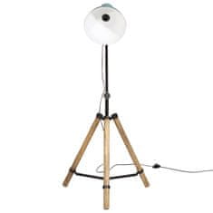 Vidaxl Podlahová lampa 25 W šmuhovaná modrá 75x75x90-150 cm E27