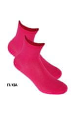 Detské bavlnené ponožky - jednofarebné ANTRACIDE (tmavosivá) EU 27-29