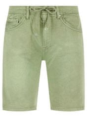 Pepe Jeans  Pánske krátke nohavice JAGGER Zelená 38