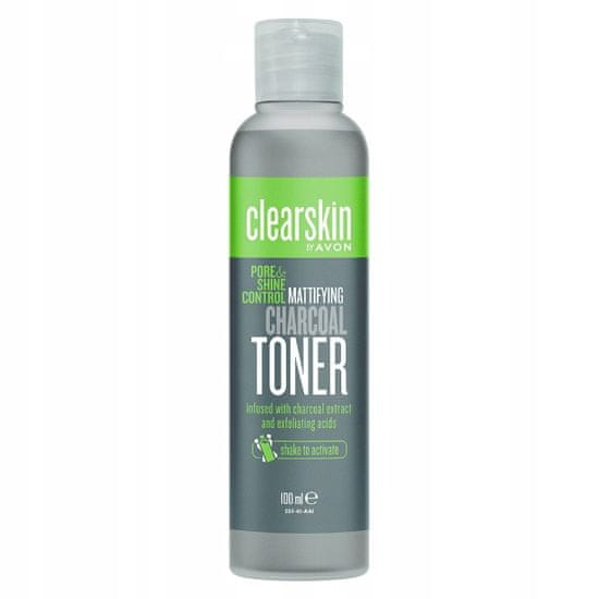 Avon  Čistiace Tonikum Clearskin S Uhlíkom 100 Ml