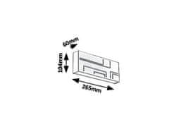 Rabalux MARIBOR LED vonkajšie nástenné svietidlo 8873