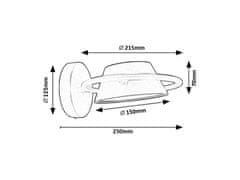 Rabalux ODISS LED nástenné svietidlo 71048