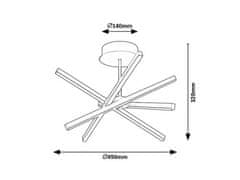 Rabalux MATILDE LED stropné svietidlo 71270