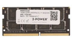 2-Power 16GB PC4-19200S 2400MHz DDR4 CL17 Non-ECC SoDIMM 2Rx8 (DOŽIVOTNÁ ZÁRUKA)