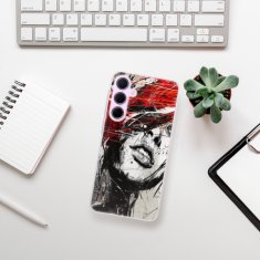 iSaprio Silikónové puzdro - Sketch Face pre Samsung Galaxy A35 5G