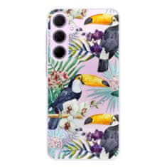 iSaprio Silikónové puzdro - Tucan Pattern 01 pre Samsung Galaxy A55 5G