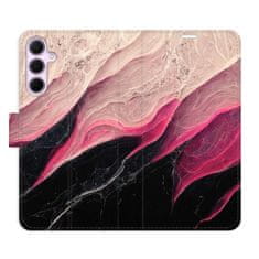 iSaprio Flipové puzdro - BlackPink Marble pre Samsung Galaxy A35 5G