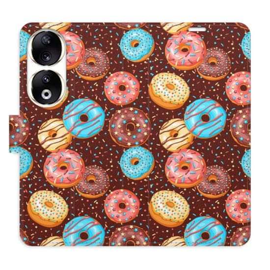 iSaprio Flipové puzdro - Donuts Pattern pre Honor 90 5G