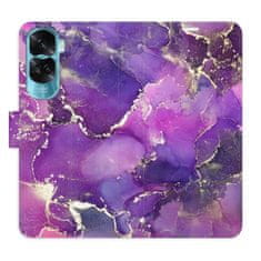 iSaprio Flipové puzdro - Purple Marble pre Honor 90 Lite 5G