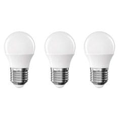 EMOS LED žiarovka Classic Mini Globe / E27 / 4,2 W (40 W) / 470 lm / Neutrálna biela