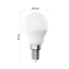 EMOS LED žiarovka Classic Mini Globe / E14 / 2,5 W (32 W) / 350 lm / Teplá biela