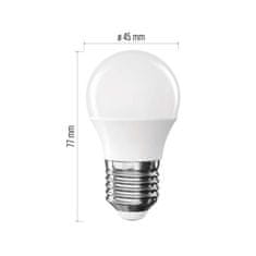 EMOS LED žiarovka Classic Mini Globe / E27 / 2,5 W (32 W) / 350 lm / Neutrálna biela