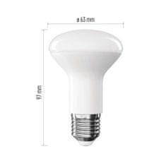 EMOS LED žiarovka Classic R63 / E27 / 7 W (60 W) / 806 lm / Teplá biela