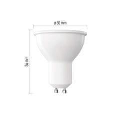 EMOS LED žiarovka Classic MR16 / GU10 / 5,8 W (75 W) / 565 lm / Neutrálna biela