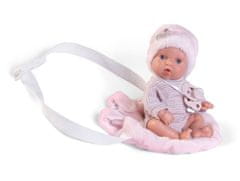 Rappa Antonio Juan 85316 Picolín - realistická bábika bábätko s celovinylovým telom - 21 cm