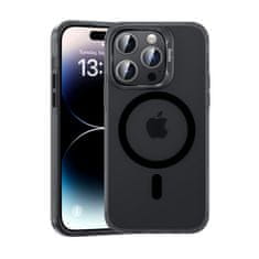 Benks Zadný kryt Zadný kryt Etui Magnetic Lucid Armor pre iPhone 15 Plus čierny