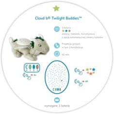 Cloud B Cloud b Twilight Buddies Dragon - Nočné svetielko s projekciou - Dragon