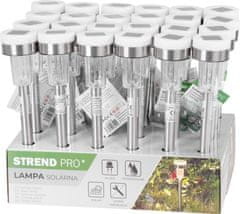 STREND PRO GARDEN Lampa Strend Pro Garden, solárna, 2x LED, 5,5x33 cm, Sellbox 24 ks (24 ks)