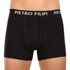 Pietro Filipi 3PACK pánske boxerky čierné (3BCL006) - veľkosť L