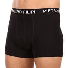 Pietro Filipi 3PACK pánske boxerky čierné (3BCL006) - veľkosť L