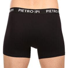 Pietro Filipi 3PACK pánske boxerky čierné (3BCL002) - veľkosť XXL