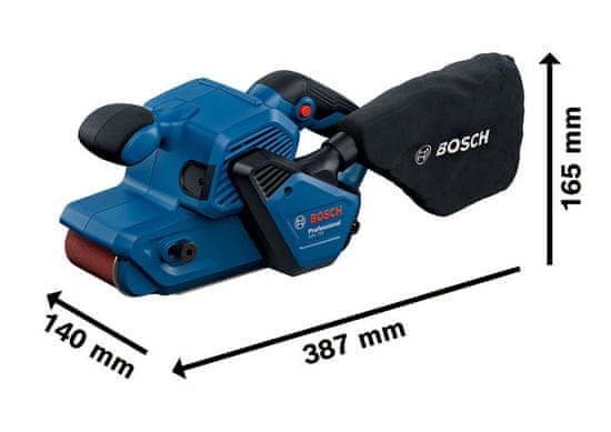 BOSCH Professional pásová bruska (0.601.2C1.020)