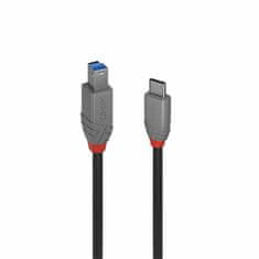 Lindy Kábel USB 3.1 Typ C CM/MICRO-B(3.0) 3m, Super Speed, čierny, Anthra Line §§