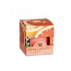 Albi Sviečka bez obalu Heart & Home - Svieži grapefruit a ríbezľa