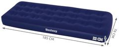 Bestway 67000 Modrá nafukovacia posteľ 185 x 76 x 22 cm 12095