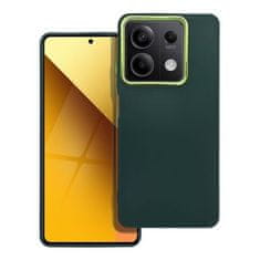 FORCELL Silikónové puzdro FRAME pre Xiaomi Redmi Note 13 5G zelené