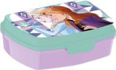 Stor Vtipná plastová sendvičová krabička Disney Frozen Ice Magic