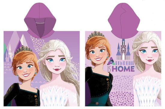 Disney Frozen Arendelle Plážová osuška, pončo 55x110 cm