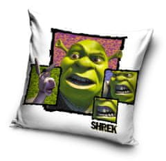 Carbotex Obliečka na vankúš Shrek 40x40 cm Velúr