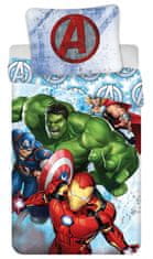 Jerry Fabrics Súprava obliečok Avengers Heroes 140×200cm, 70×90 cm