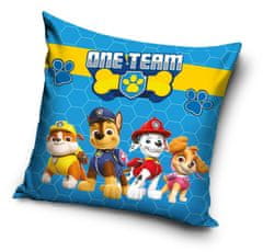 Carbotex Obliečka na vankúš Paw Patrol One Team 40x40 cm Velúr