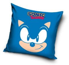 Carbotex Obliečka na vankúš Sonic the Hedgehog 40x40 cm Velúr