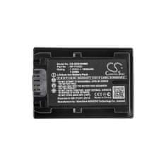 CameronSino Batéria pre Sony FDR-AX33, 40, 45, 53, 60, 700, P33, HDR-CX450, 625, 1030 mAh, Li-Ion