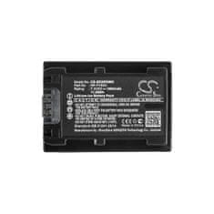 CameronSino Batéria pre Sony Fdr-Ax33, Sony Fdr-Ax40 (ekv. Sony NP-FV50A), 1600 mAh, Li-Ion