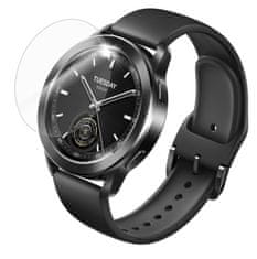 FIXED Ochranné tvrzené sklo pro smartwatch Xiaomi Watch S3, 2 ks v balení, čiré (FIXGW-1359)