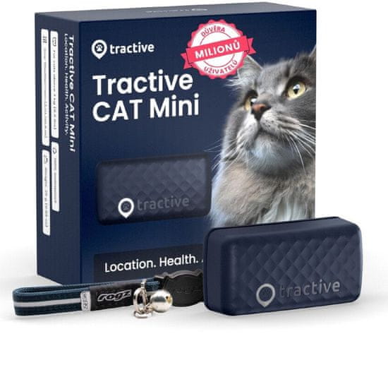 Tractive GPS CAT Mini, tmavě modrý